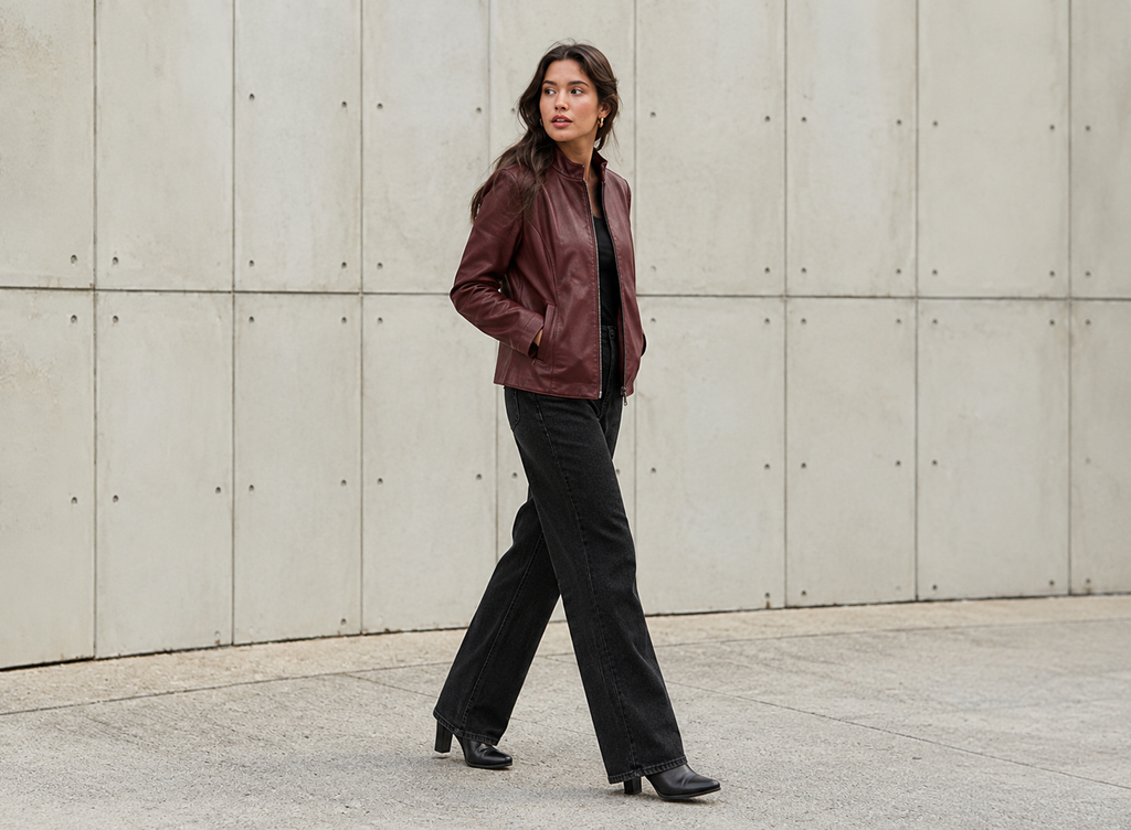 Jaqueta Feminina Serrano's Slim Wine