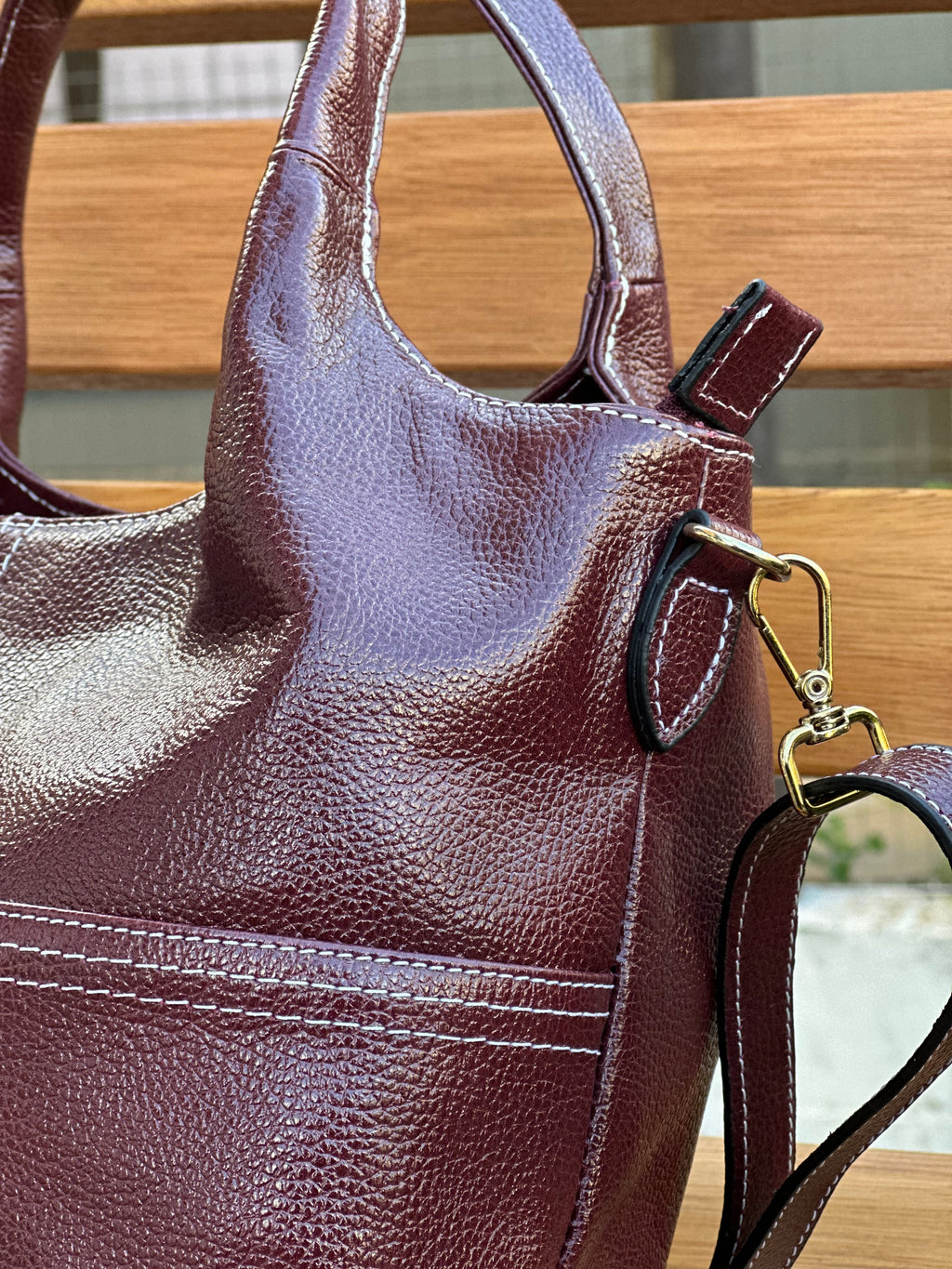 Bolsa Verona Pesponto