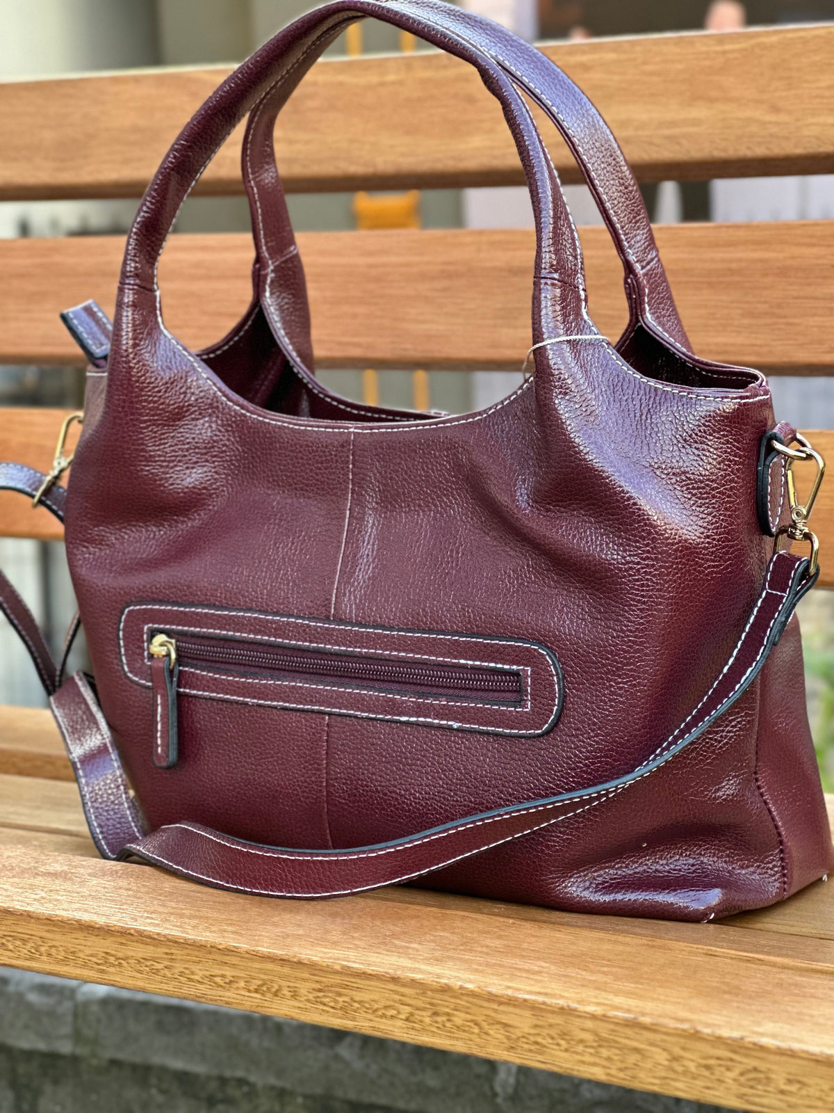 Bolsa Verona Pesponto